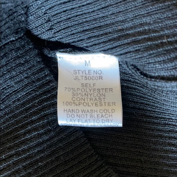 Peach Black Gold Long Sheer with Gold Sleeve Top - Picture 9 of 12